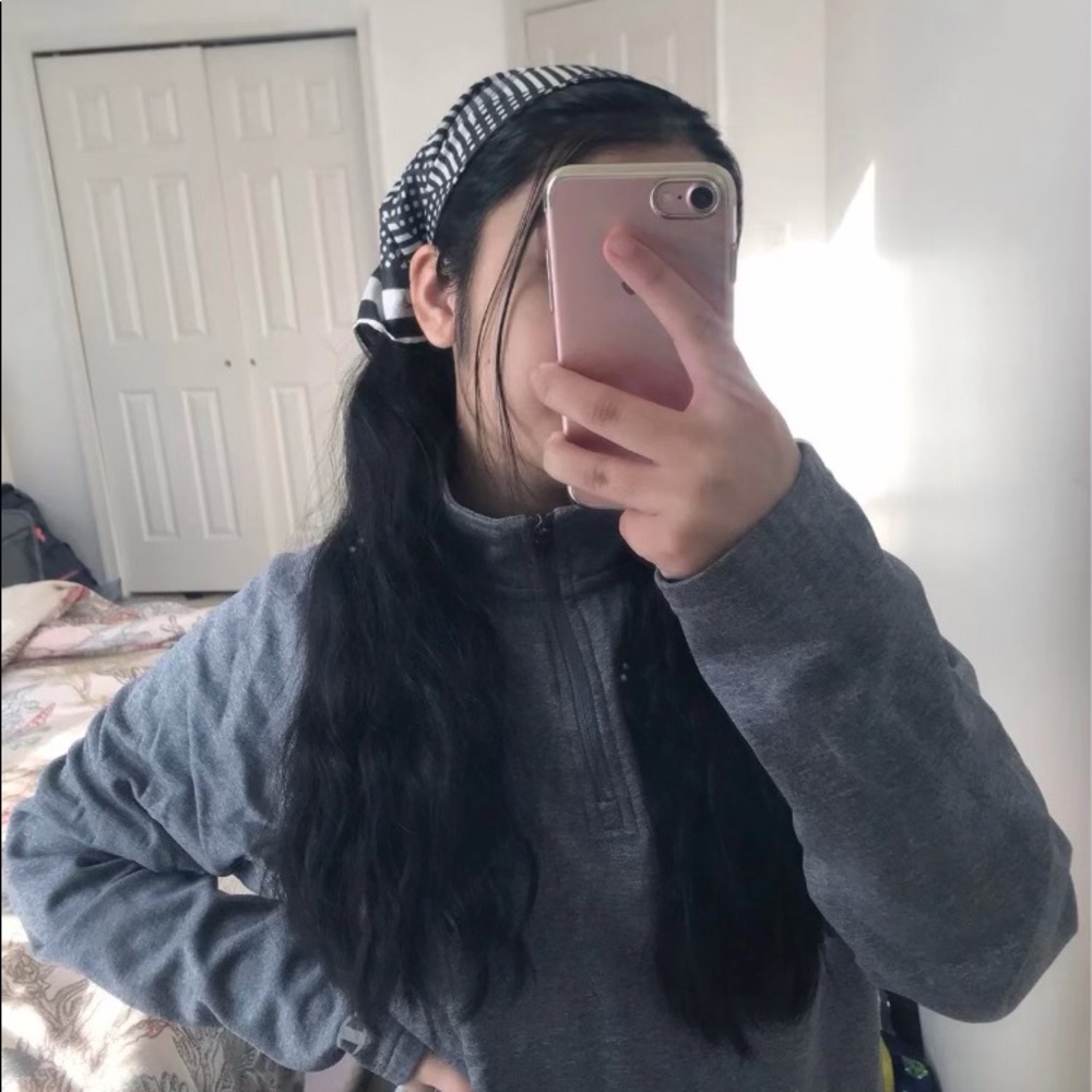 Checkerboard Head Scarf